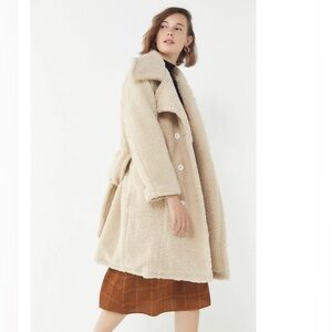 House of Sunny | Teddy Upscale Shearling Trench Coat | 10